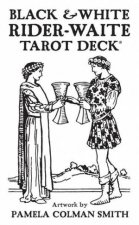 Tc The Black    White RiderWaite Tarot