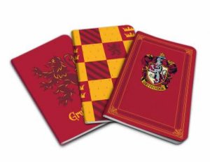 Harry Potter: Gryffindor Pocket Notebook Collection (Set Of 3) by Various
