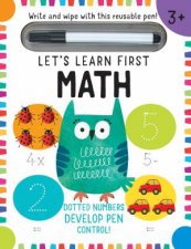 Lets Learn First Math Skills  Early Math Skills Number Writing Workbook  Addition and Subtraction  Kids Counting Books  Pen Control