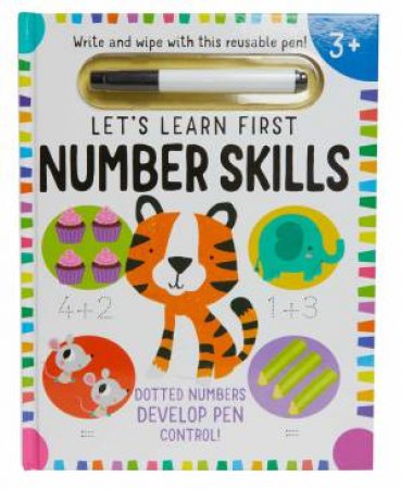 Let's Learn: First Number Skills (Write And Wipe) by Various