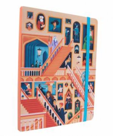 Harry Potter: Exploring Hogwarts The Grand Staircase Notebook by Various