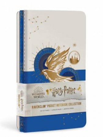 Harry Potter: Ravenclaw Constellation Sewn Pocket Notebook Collection (Set Of 3) by Various