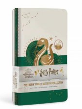 Harry Potter Slytherin Constellation Sewn Pocket Notebook Collection Set Of 3