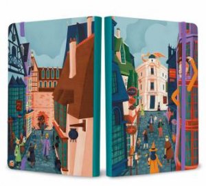 Harry Potter: Exploring Diagon Alley Softcover Notebook by Various