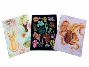 Art Of Nature: Under The Sea Sewn Notebook Collection (Set Of 3) by Various