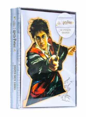 Harry Potter Boxed Die-Cut Note Cards by Various