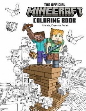 The Official Minecraft Coloring Book by Insight Editions