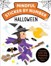 Mindful Sticker By Number Halloween