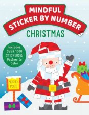 Mindful Sticker By Number Christmas