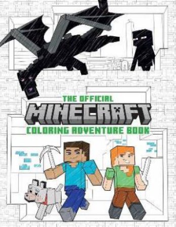 The Official Minecraft Coloring Adventures Book by Insight Editions