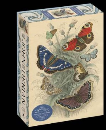John Derian Paper Goods: Dancing Butterflies 750-Piece Puzzle by John Derian
