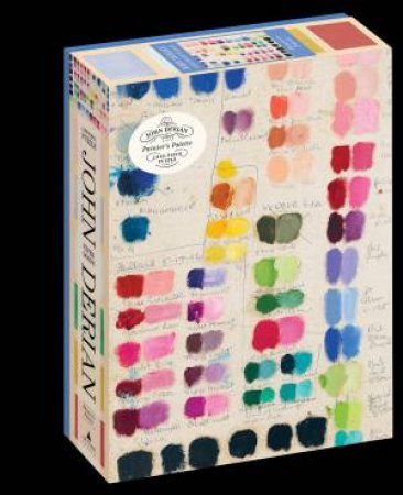 John Derian Paper Goods: Painter's Palette 1,000-Piece Puzzle by John Derian