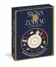 Signs Of The Zodiac Card Deck