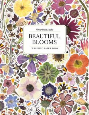 Beautiful Blooms Wrapping Paper Book by Rachel Parri & Keith Kralik