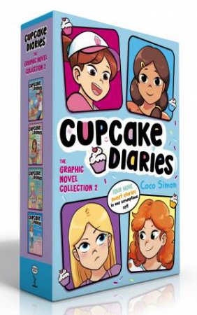 Cupcake Diaries The Graphic Novel Collection 2 (Boxed Set) by Coco Simon & Glass House Graphics