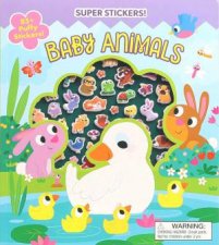 Super Puffy Stickers Baby Animals