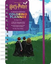 Harry Potter 12Month Undated Coloring Planner