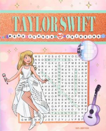 Taylor Swift Word Search and Coloring by Unknown