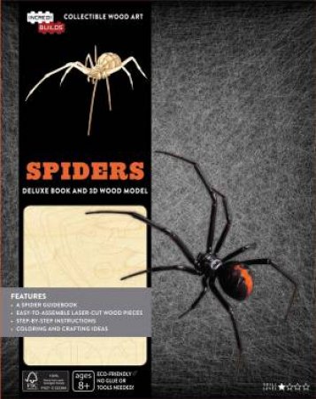 Incredibuilds: Spiders Deluxe Book And Model Set by Insight Editions