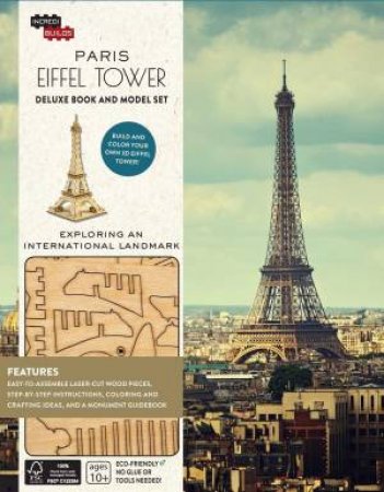 Paris: Eiffel Tower Deluxe Book and Model Set by Amy Sterling Casil