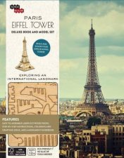 Paris Eiffel Tower Deluxe Book and Model Set