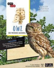 IncrediBuilds Owl 3D Wood Model