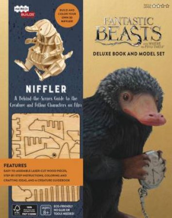 IncrediBuilds: Fantastic Beasts And Where To Find Them: Niffler Deluxe Book And Model Set by Various