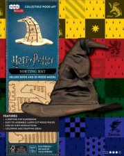 Incredibuilds Harry Potter Sorting Hat Deluxe Book And Model Set