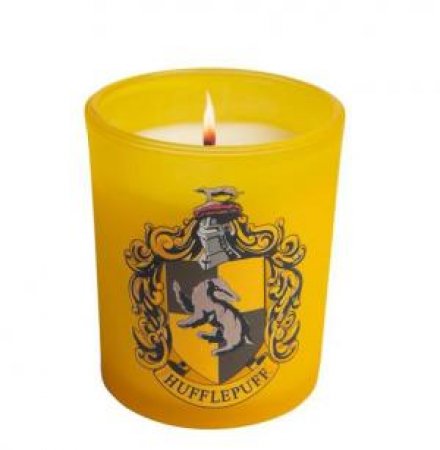 Hufflepuff Candle by Unknown