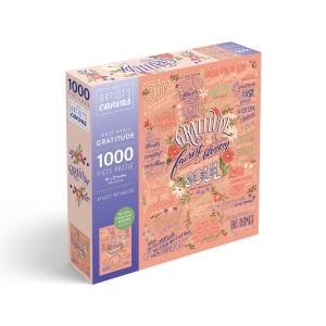 Gratitude Jigsaw Puzzle 1000-Piece Puzzle And Poster