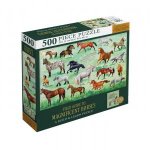 Magnificent Horses 500Piece Puzzle and Booklet