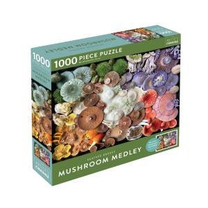Mushroom Medley: Jigsaw Puzzles For Adults (Nature Puzzles) by Various