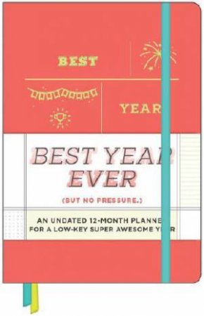 Best Year Ever Large Undated Planner by Knock Knock