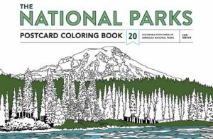The National Parks Postcard Coloring Book by Ian Shive