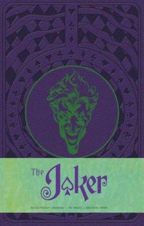 The Joker Ruled Pocket Journal by Matthew K Manning