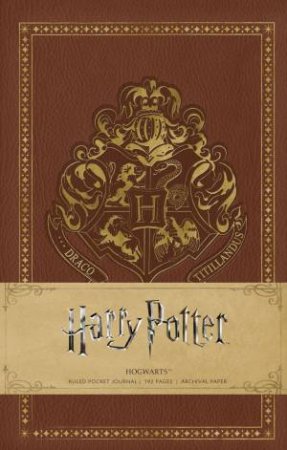 Harry Potter: Hogwarts Hardcover Ruled Notebook by Insight Editions