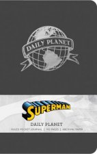 Superman Daily Planet Ruled Pocket Journal