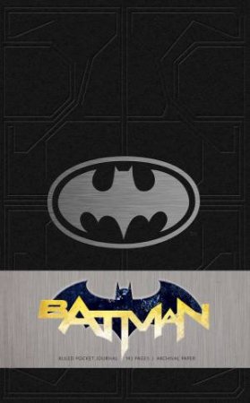 Batman Ruled Pocket Journal by Matthew K Manning