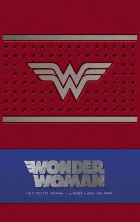Wonder Woman Ruled Pocket Journal by Daniel Wallace