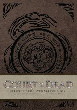 Court Of The Dead Hardcover Blank Sketchbook by Jacob Murray