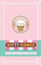 Kitty Cones Ruled Pocket Journal