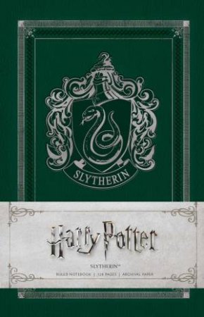 Harry Potter: Slytherin Ruled Notebook by Various
