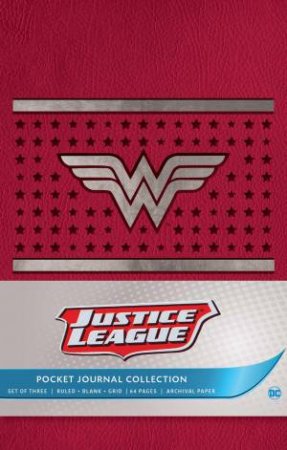 DC Comics: Justice League Pocket Journal Collection (Set of 3) by Insight Editions