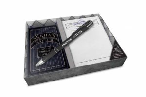 DC Comics: Arkham Asylum Desktop Stationery Set (With Pen) by Various