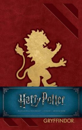 Harry Potter: Gryffindor Hardcover Ruled Journal by Various