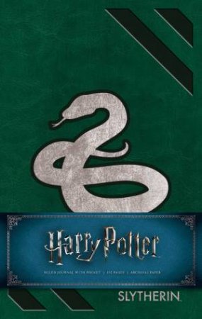 Harry Potter: Slytherin Hardcover Ruled Journal by Various