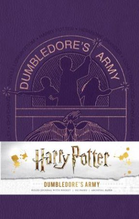 Harry Potter: Dumbledore's Army Hardcover Ruled Journal by Various