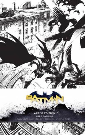 Dc Comics: Batman Hardcover Ruled Journal: Artist Edition by Insight Editions