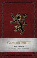 Game of Thrones House Lannister Ruled Notebook