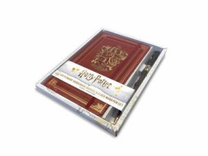 Harry Potter: Gryffindor Hardcover Ruled Journal (With Pen) by Various